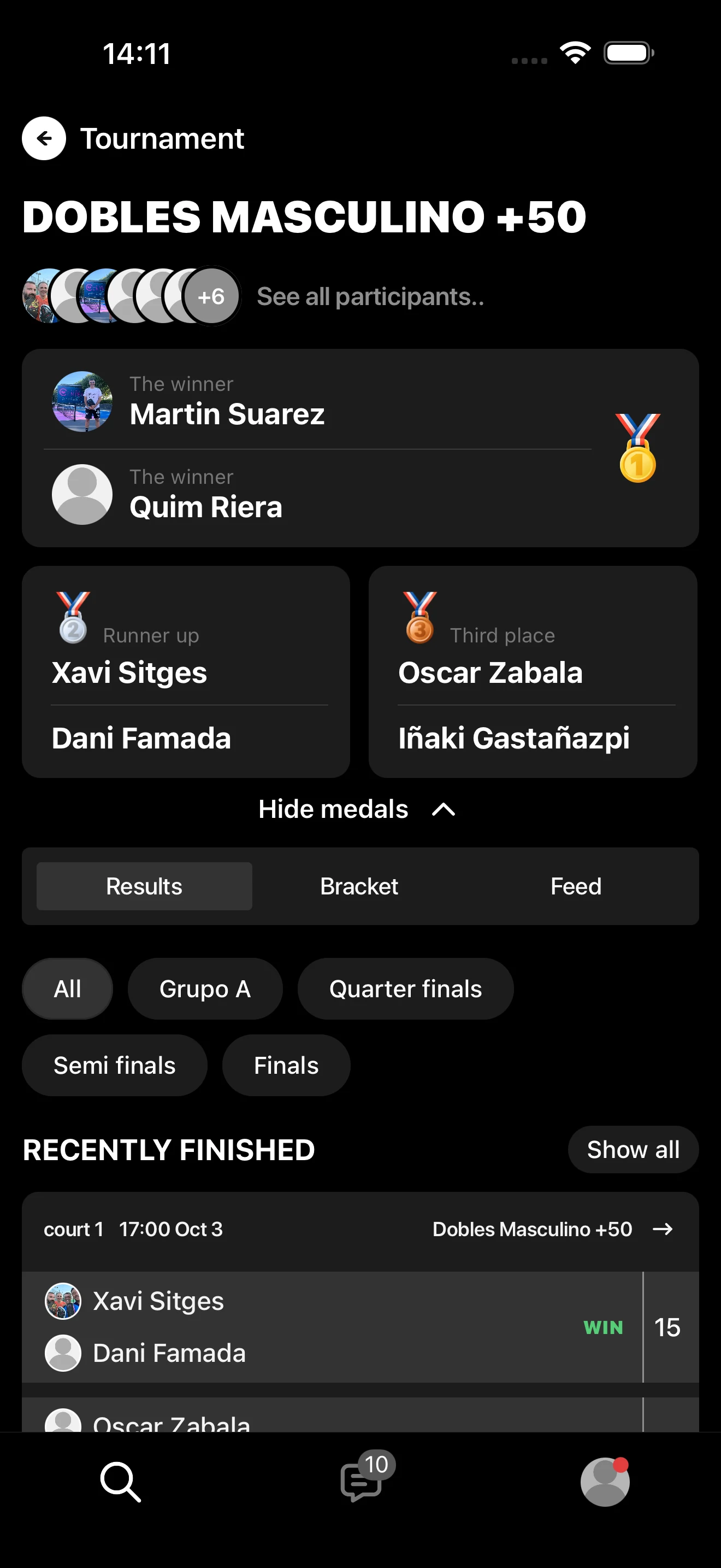 Raqt Pickleball Family Friends screenshot
