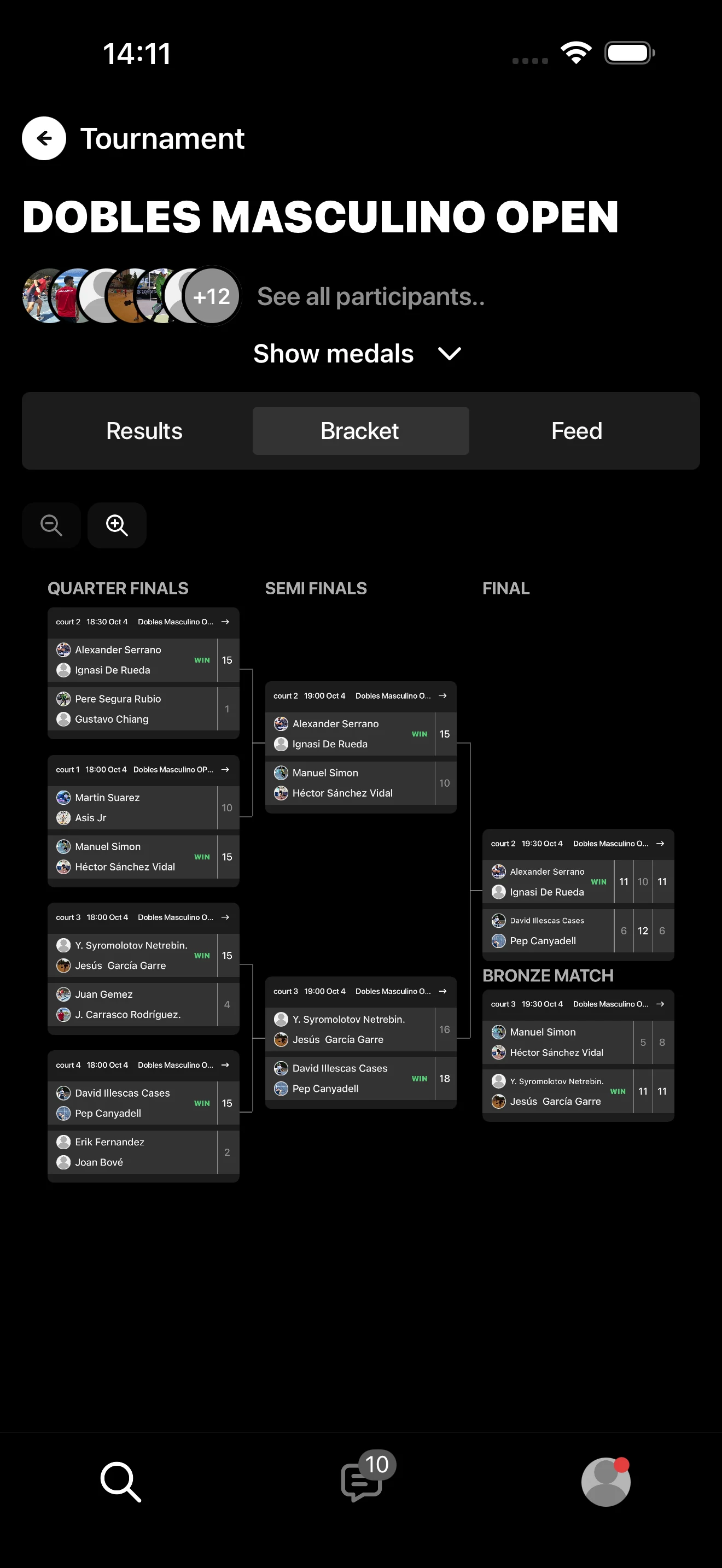 Raqt Pickleball Family Friends screenshot